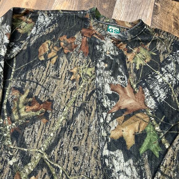 Vintage Gander Mountain Guide Series Camo Fleece Pullover 2X - Picture 2 of 7